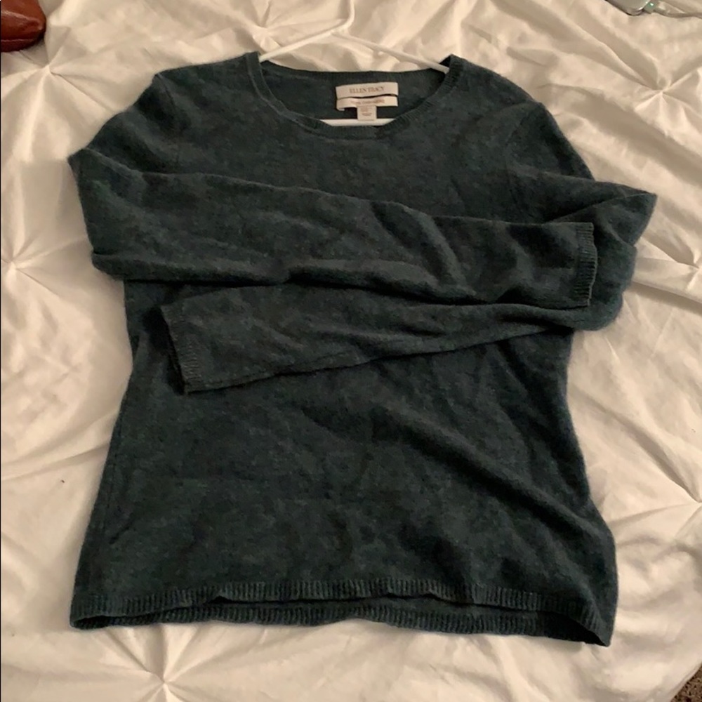 Ellen Tracy 100% cashmere sweater